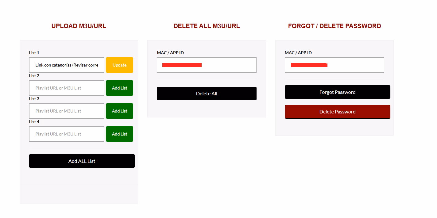 Guardar lista M3U URL